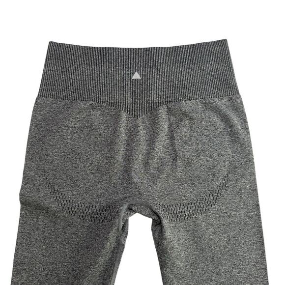 Vitality Formation Seamless Leggings Heather Gray Ribbed High Rise Sculpt Sz S - Picture 7 of 11